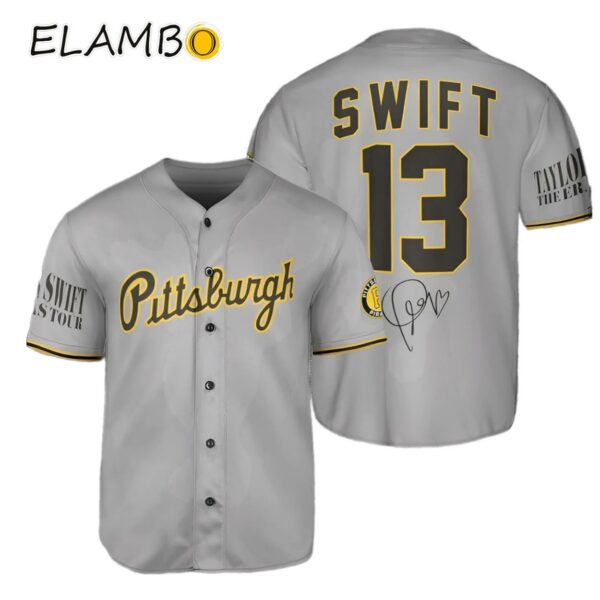 Pittsburgh Pirates Taylor Swift Baseball Jersey Taylor Swift The Eras Tour Merch Printed Thumb