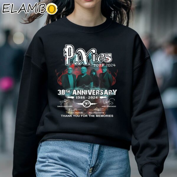 Pixies Tour 2024 38th Anniversary 1986 2024 Thank You For The Memories Shirt Sweatshirt 5