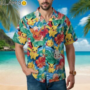 Pokemon Tropical Slowpoke Tropical Shirt Printed Aloha