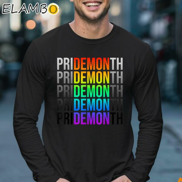 Pride Month Demon Shirt Gay Lesbian LGBT Pride Month Longsleeve 17