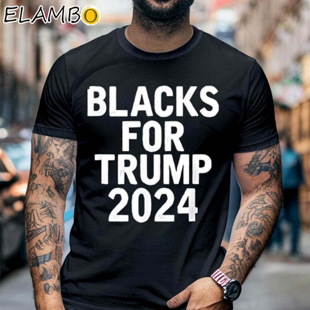 Pro Blacks For Trump 2024 Shirt