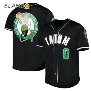 Pro Standard Jayson Tatum Black Boston Celtics Capsule Player Baseball Jersey Printed Thumb
