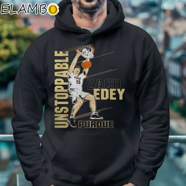 Purdue Zach Edey Unstoppable T shirt Hoodie 4