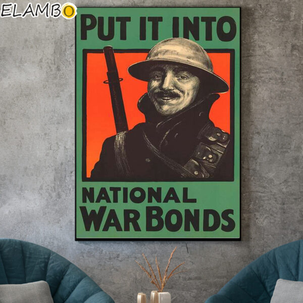 Put It Into National War Bonds World War One Poster