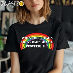 Real Women Arent Men LGBTQ Bible Proverbs Anti Pride Month Shirt Black Shirt Shirt