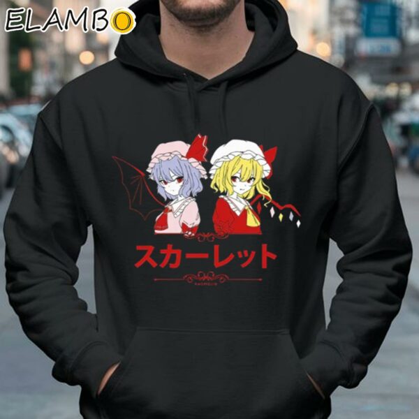 Remilia And Flandre Scarlet Touhou Shirt Anime Gifts Hoodie 37