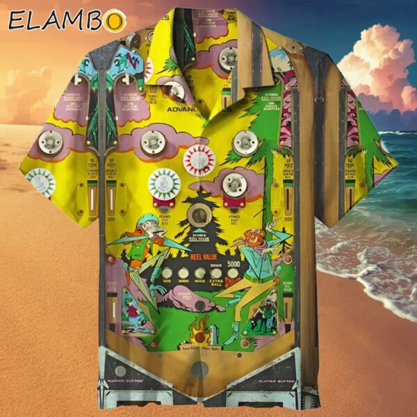 Retro Vintage Beatles Pinball Hawaiian Shirt Hawaaian Shirt Hawaaian Shirt