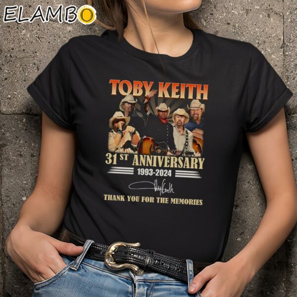 Rip Toby Keith Thank You For The Memories Shirt Black Shirts 9
