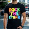 Rock The Test Testing Day Teacher Student Motivational Shirt Black Shirts Shirt