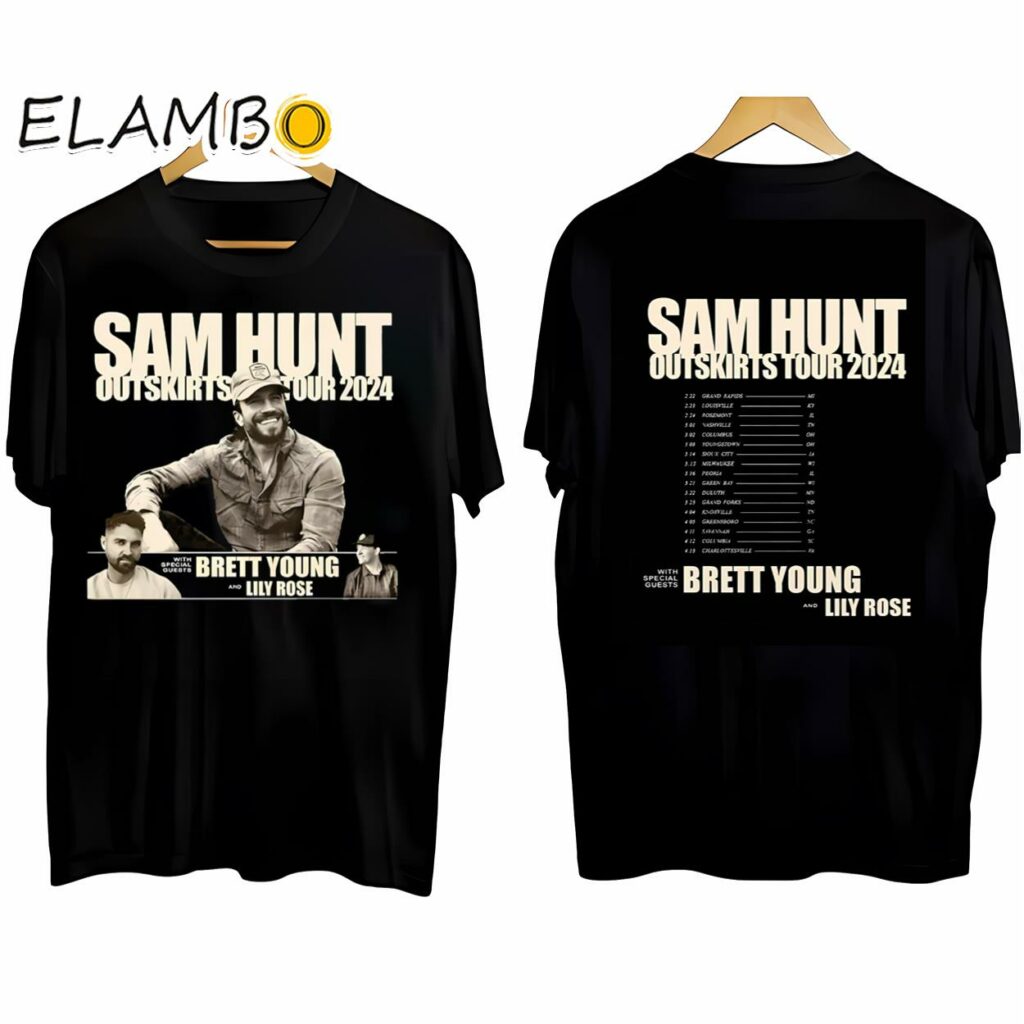 Sam Hunt 2024 Outskirts Tour Shirt Sam Hunt Fan Gift
