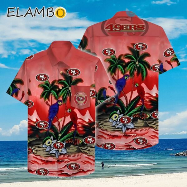 San Francisco 49ers Hawaiian Shirt Parrots 49ers Gift Aloha Shirt Aloha Shirt