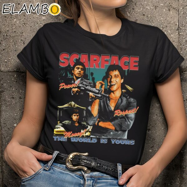 Scarface Tony Montana The World Is Your Shirt Black Shirts 9