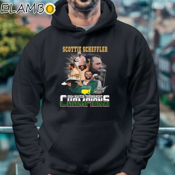 Scottie Scheffler 2024 Master Tournament Champions Shirt Hoodie 4