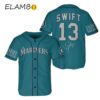 Seattle Mariners Taylor Swift Baseball Jersey Taylor Swift New Merch Printed Thumb