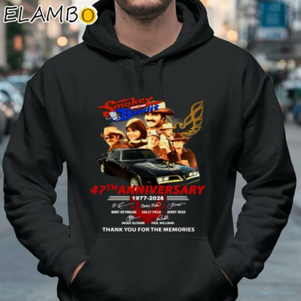 Smokey And Bandit 47th Anniversary 1977 2024 Thank You For The Memories Shirt Hoodie 37