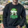 Snoopy And Charlie Brown Boston Celtics High Five Forever Not Just When We Win Fireworks Shirt Sweatshirt 3