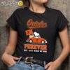 Snoopy And Woodstock Driving Car Baltimore Orioles Forever Not Just When We Win Shirt Black Shirts 9