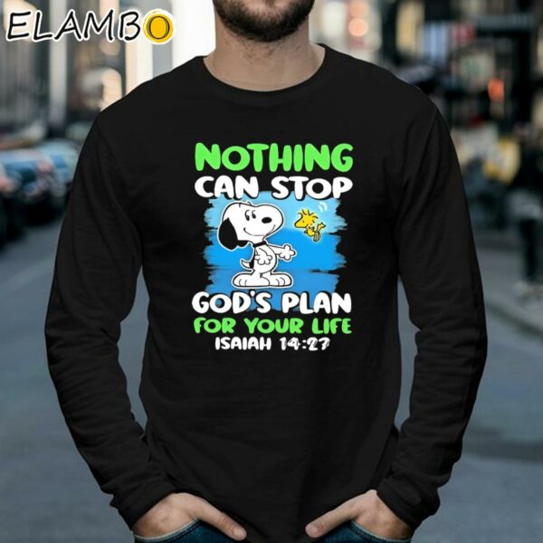 Snoopy And Woodstock Nothing Can Stop Gods Plan For Your Life T shirt Longsleeve 39