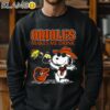 Snoopy Baltimore Orioles Makes Me Drinks Shirt Sweatshirt 11