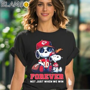 Snoopy Kansas City Chiefs 2024 Forever Not Just When We Win Shirt