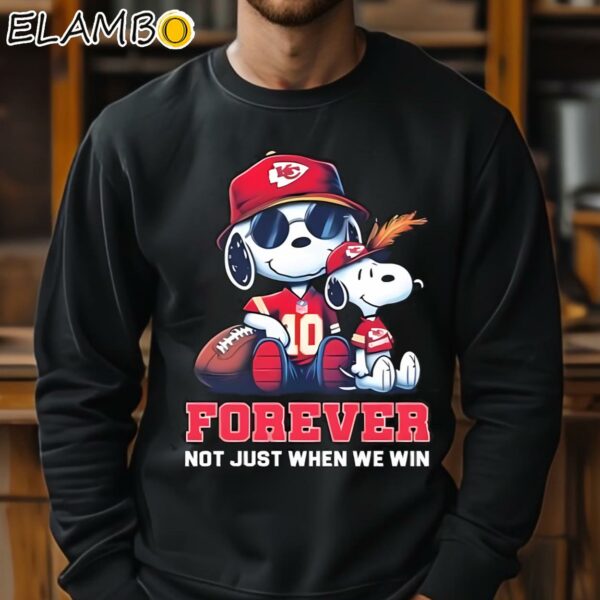 Snoopy Kansas City Chiefs 2024 Forever Not Just When We Win Shirt Sweatshirt 11