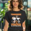 Snoopy and Charlie Brown Tennessee Volunteer High Five Forever Not Just When We Win Shirt Black Shirt 41
