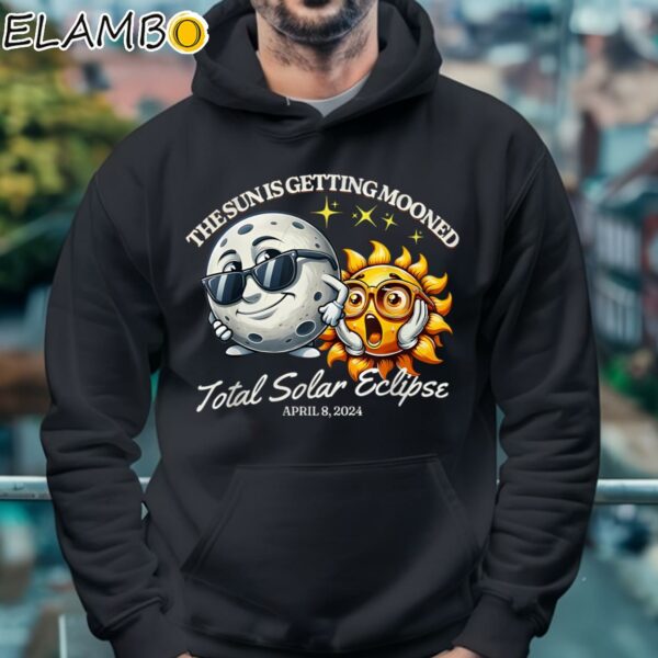 Solar Eclipse April 2024 Sun Is Getting Mooned Shirt Hoodie 4