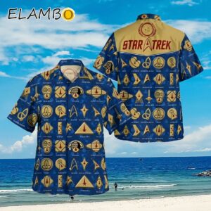 Star Trek Blue Hawaiian Shirt Movie Fans Aloha Shirt Aloha Shirt