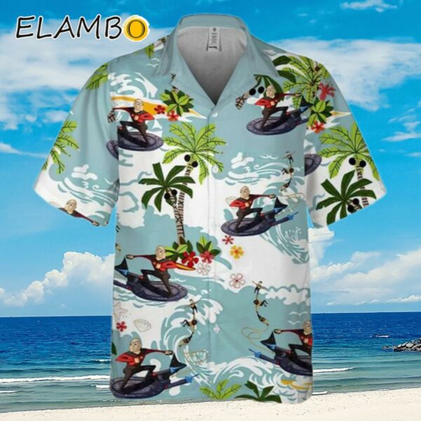 Star Trek Captain Picard Surfing Hawaiian Shirt Aloha Shirt Aloha Shirt