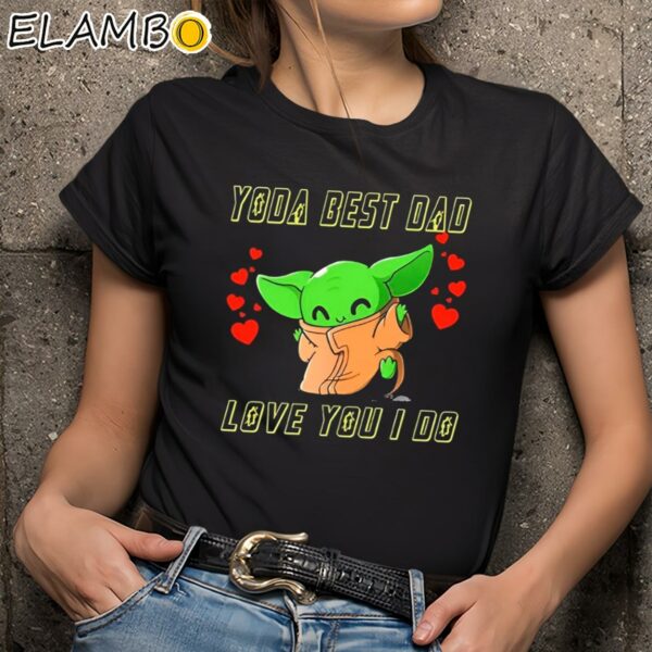 Star Wars Baby Yoda The Child Yoda Best Dad Love Shirt Black Shirts 9