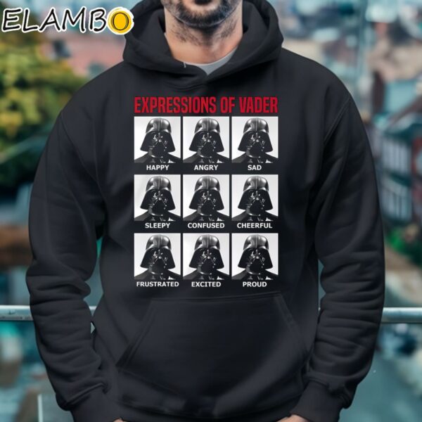 Star Wars Expressions of Vader Shirt Hoodie 4