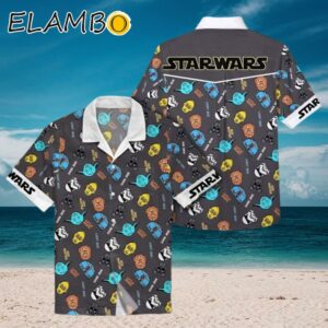 Star Wars Hawaii Shirt Darth Vader Chewbacca Yoda Heads Tropical Aloha Shirt Aloha Shirt Aloha Shirt