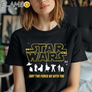 Star Wars Silhouettes May The Force be With You Shirt