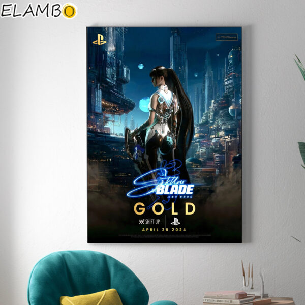 Stellar Blade Has Gone Gold Ahead Video Game Poster