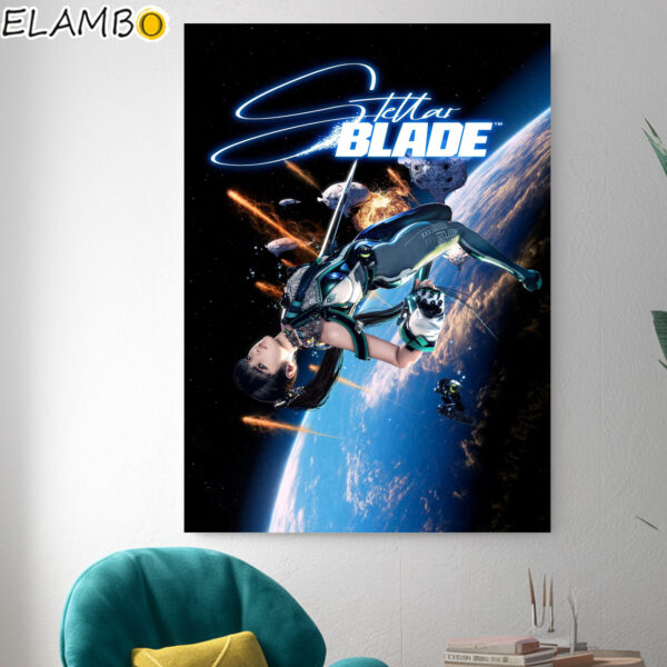 Stellar Blade Video Game Poster Canvas