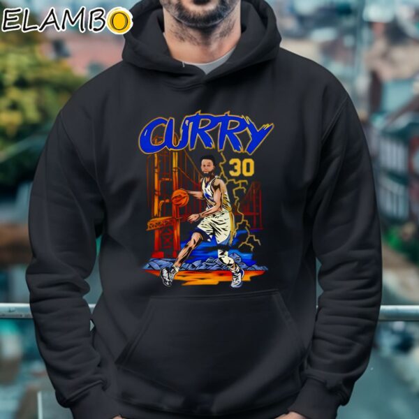 Steph Curry Golden State Warriors Illustration Shirt Hoodie 4