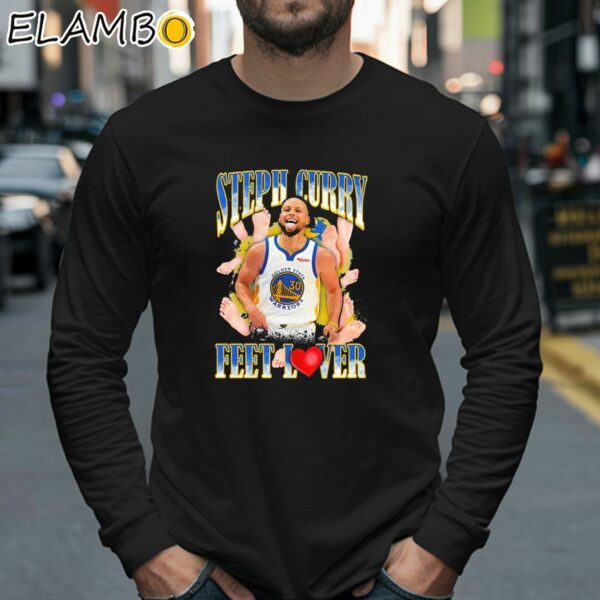 Stephen Curry Feet Lover Golden State Warriors Basketball Shirt Longsleeve 40