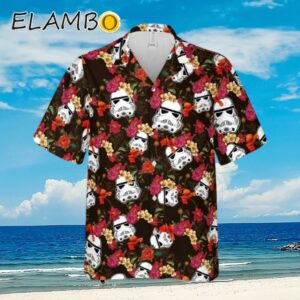 Stormtrooper Floral Pattern Star Wars Hawaiian Shirt Star Wars Gifts Aloha Shirt Aloha Shirt