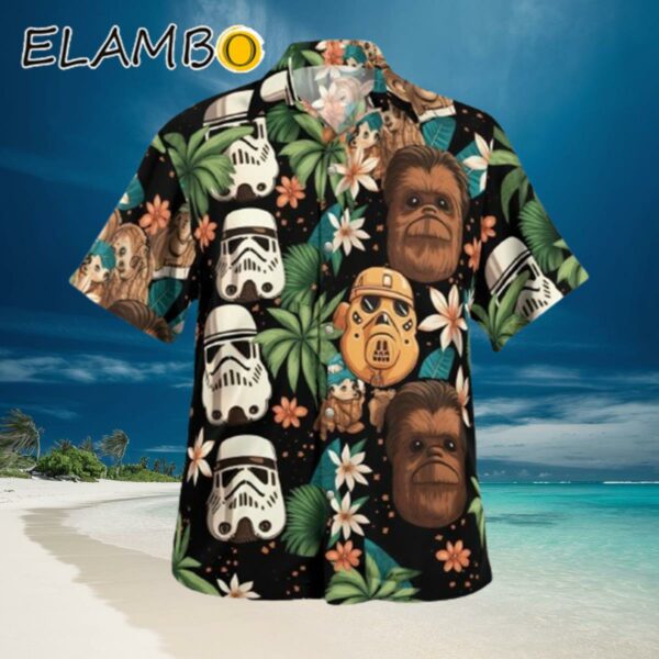 Stormtrooper Tropical Pattern Star Wars Hawaiian Shirt Hawaiian Hawaiian