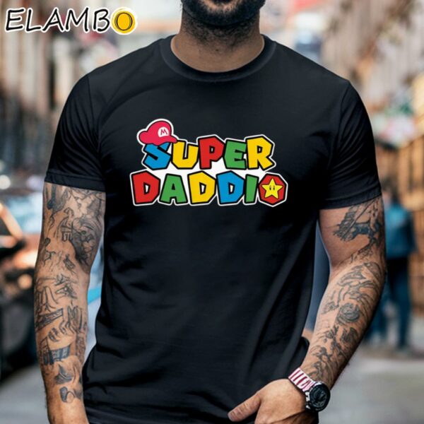 Super Daddio Super Mario Shirt Black Shirt 6
