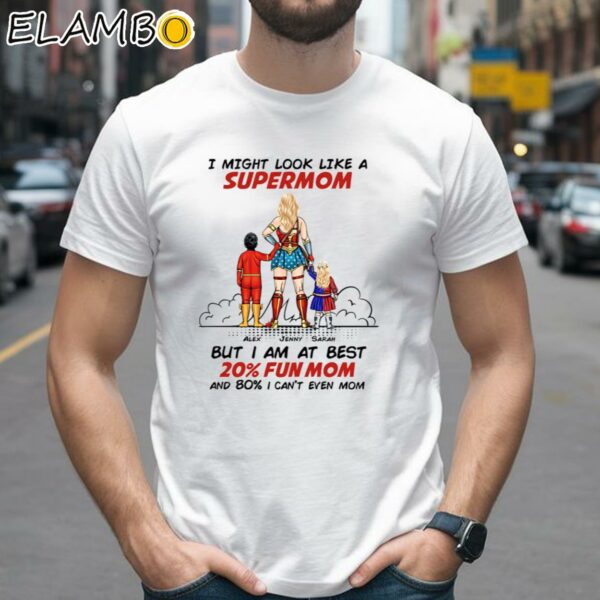 Super Mom Shirt Personalized Mothers Day Shirts 2 Shirts 26