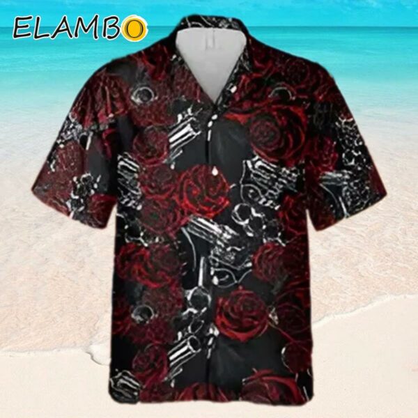Tactical Hawaiian Shirt Rose Gun Hawaiian Shirts For Men Hawaaian Shirt Hawaaian Shirt
