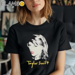 Taylor Swift Black 1989 World Tour Sketch Tee Shirt Black Shirt Shirt