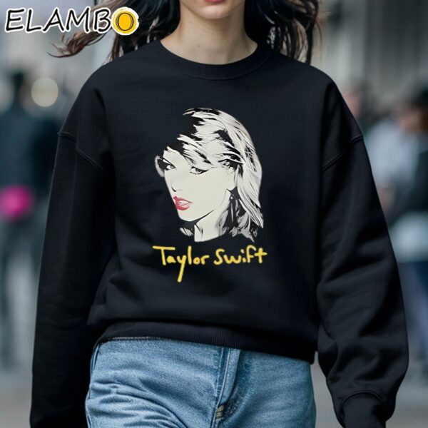 Taylor Swift Black 1989 World Tour Sketch Tee Shirt Sweatshirt 5