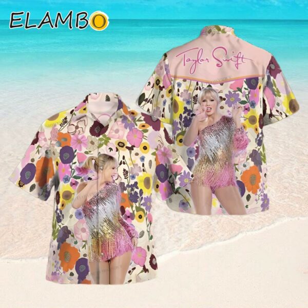 Taylor Swift Hawaiian Shirt Stunning Pink Flowers Taylor Hawaaian Shirt Hawaaian Shirt