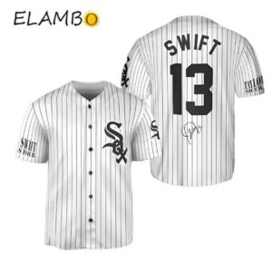 Taylor Swift Merch Chicago White Sox Baseball Jersey Printed Thumb