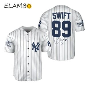 Taylor Swift Yankees Baseball Jersey Taylor Swift Merch Official Printed Thumb