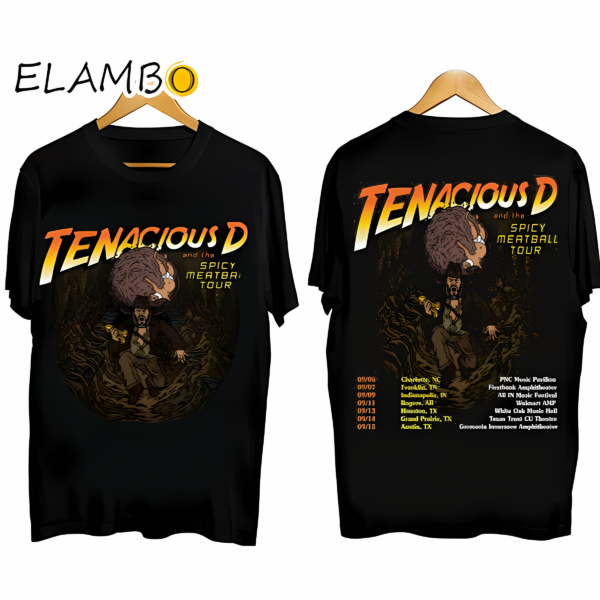 Tenacious D Spicy Meatball Tour Shirt Music Gifts