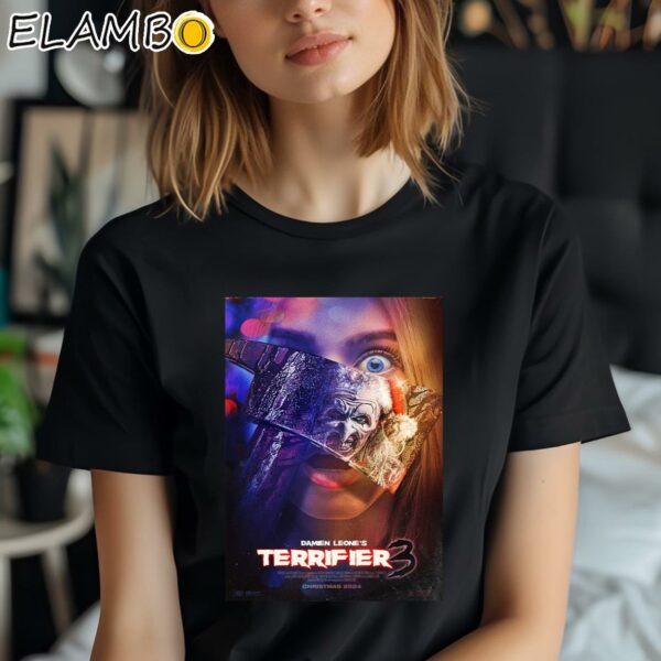 Terrifier 3 Official Movie Shirt Black Shirt Shirt