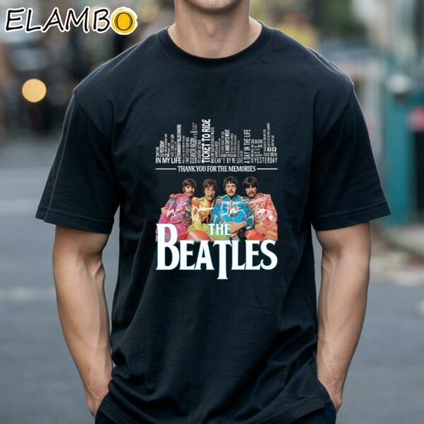 Thank You For The Memories The Beatles Shirt Vintage Black Shirts 18